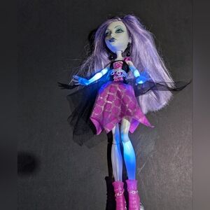 Monster High Spectra Vondergeist Ghouls Alive Light Up Doll Tested Works 2012